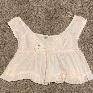 Aeropostale Light Pink Blouse
